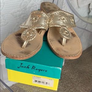 Platinum Jack Rogers sandals